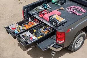 Decked Truck Bed Organization